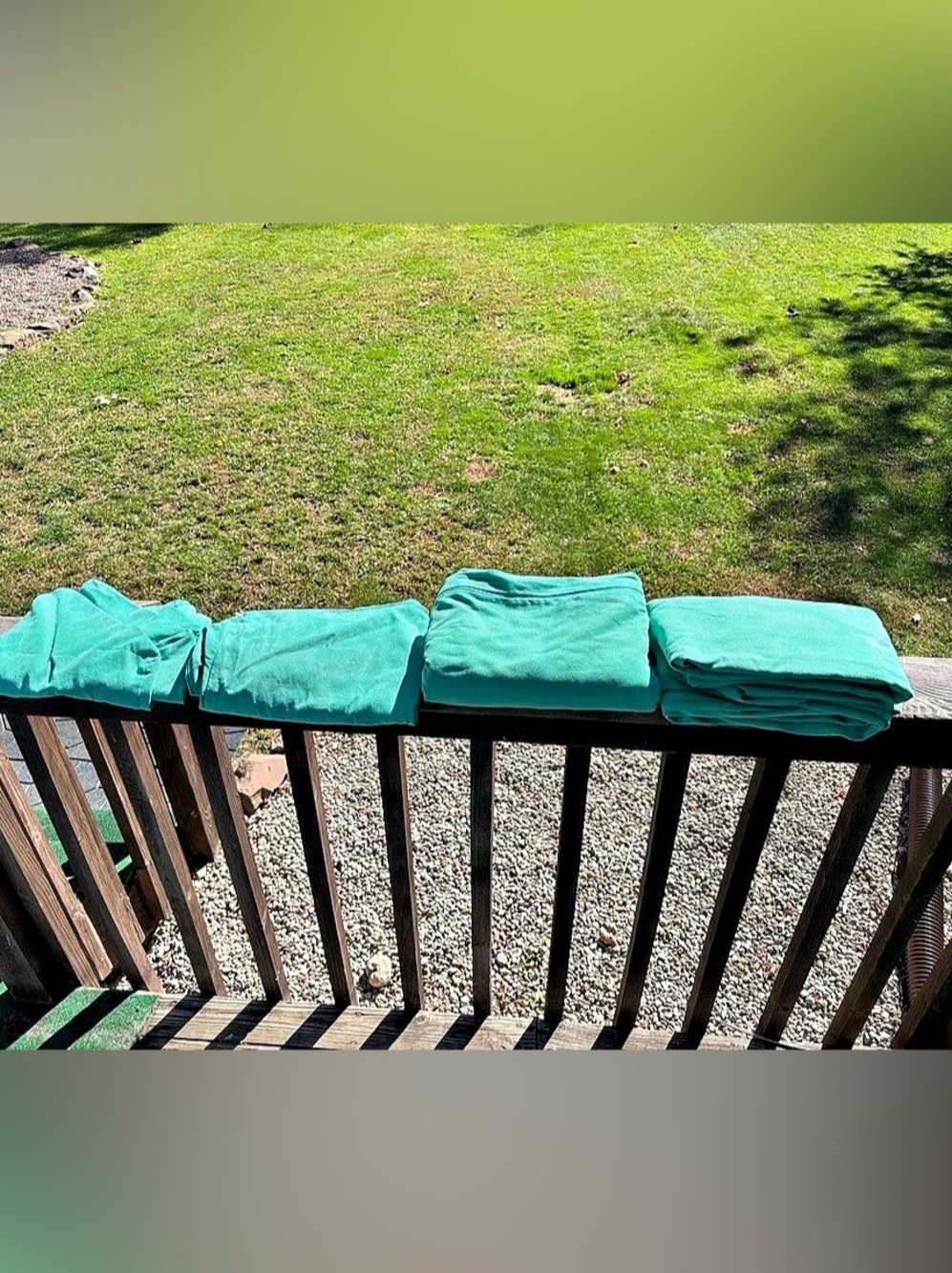 Teal NUGGET Couch Cover